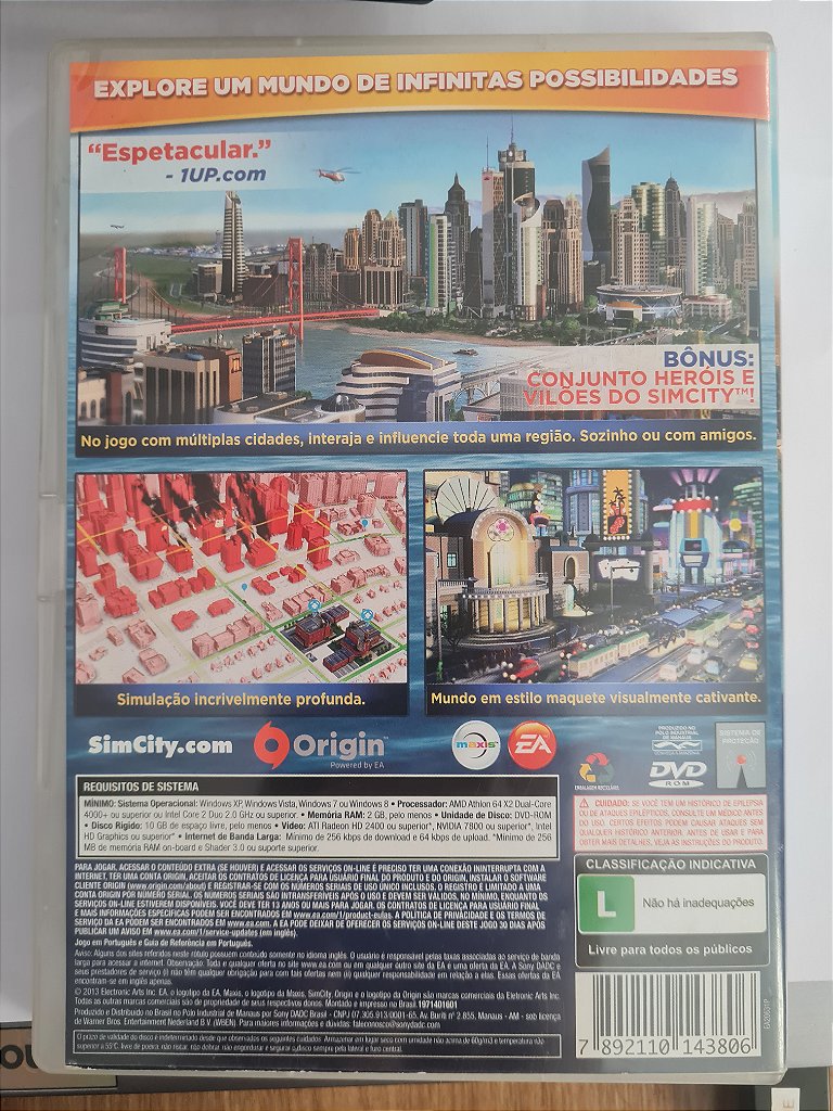 Jogo para PC SimCity (2013) - Edição Limitada Original – imagem 3
