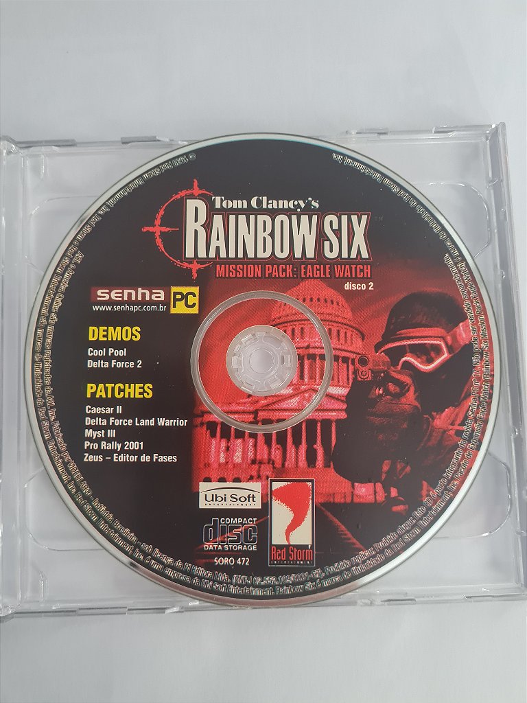 Jogo para PC Rainbow Six Mission Pack: Eagle Watch Original – imagem 2