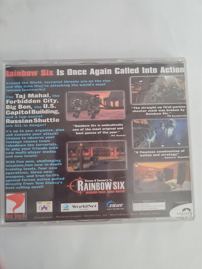Jogo para PC Rainbow Six Mission Pack: Eagle Watch Original – imagem 3