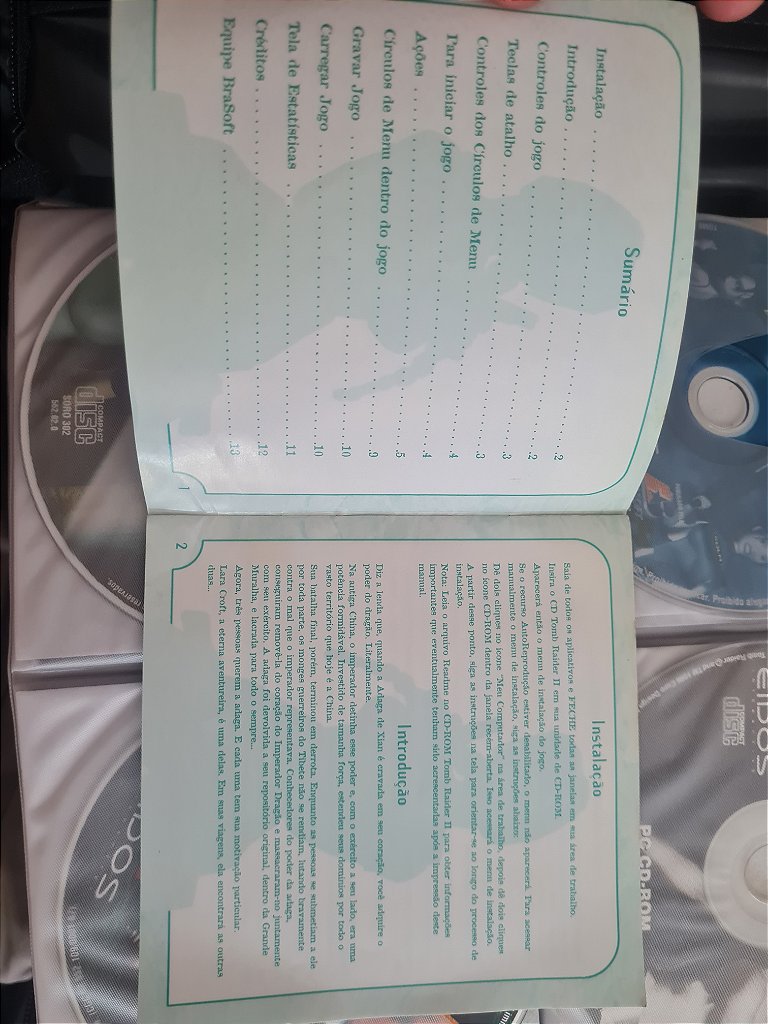 Jogo para PC CD Tomb Raider 2 II com manual Brasoft Original – imagem 4