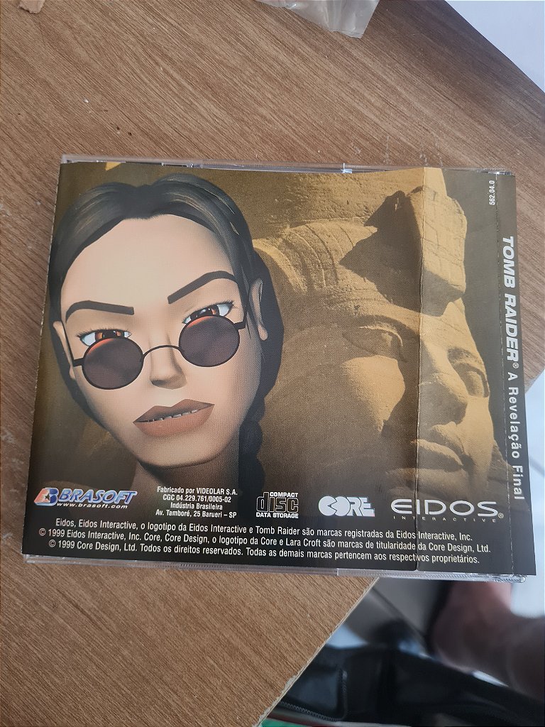 Jogo PC CD Tomb Raider Revelação Final com manual Original – imagem 3