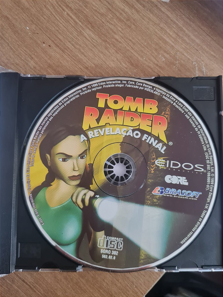 Jogo PC CD Tomb Raider Revelação Final com manual Original – imagem 5