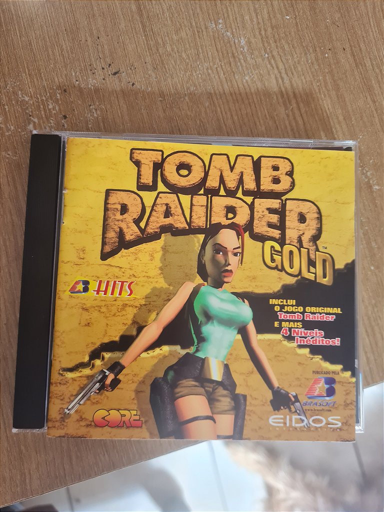 Jogo PC CD Tomb Raider Gold com manual Original