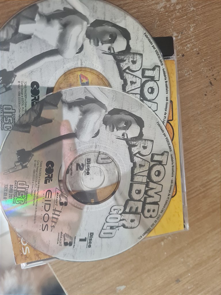 Jogo PC CD Tomb Raider Gold com manual Original – imagem 2