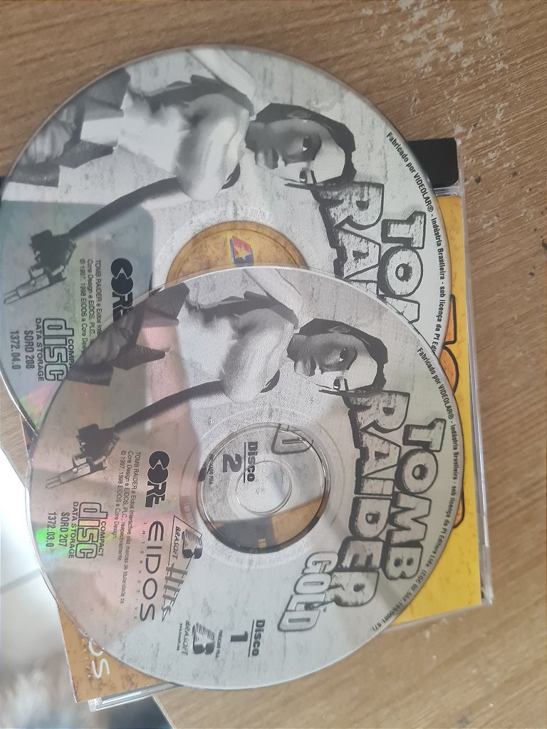 Jogo PC CD Tomb Raider Gold com manual Original – imagem 3