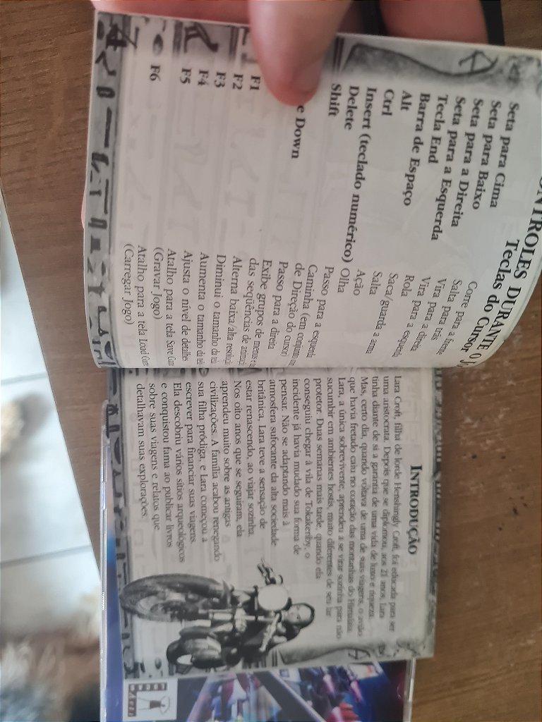 Jogo PC CD Tomb Raider Gold com manual Original – imagem 4