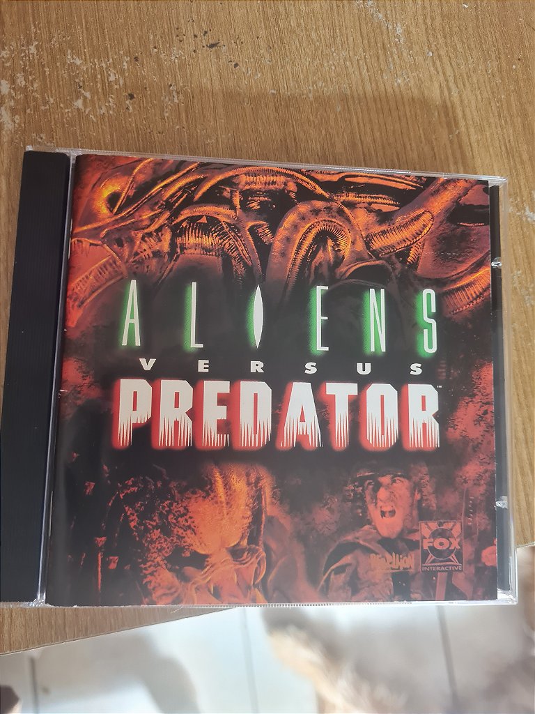 Jogo PC CD Alien versus Predador com manual Original