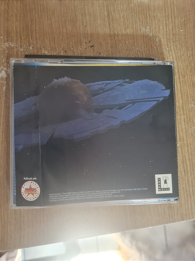 Jogo PC CD Starwars Rebel Assault 2 com manual Original – imagem 3
