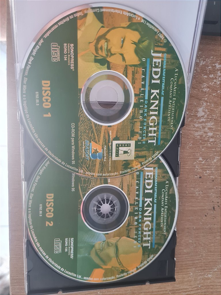 Jogo PC CD Starwars Jedi Knight Brasoft Original – imagem 4