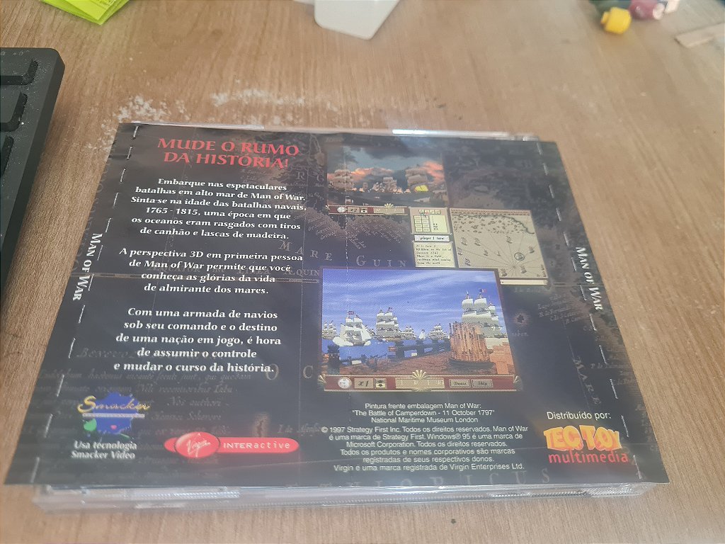 Jogo PC CD Man of war Tec toy Original – imagem 2