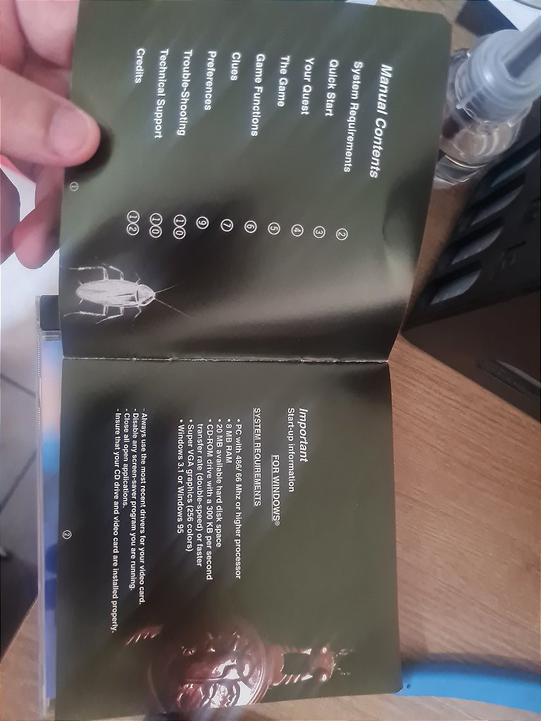 Jogo PC CD Bad Mojo com manual Original – imagem 3