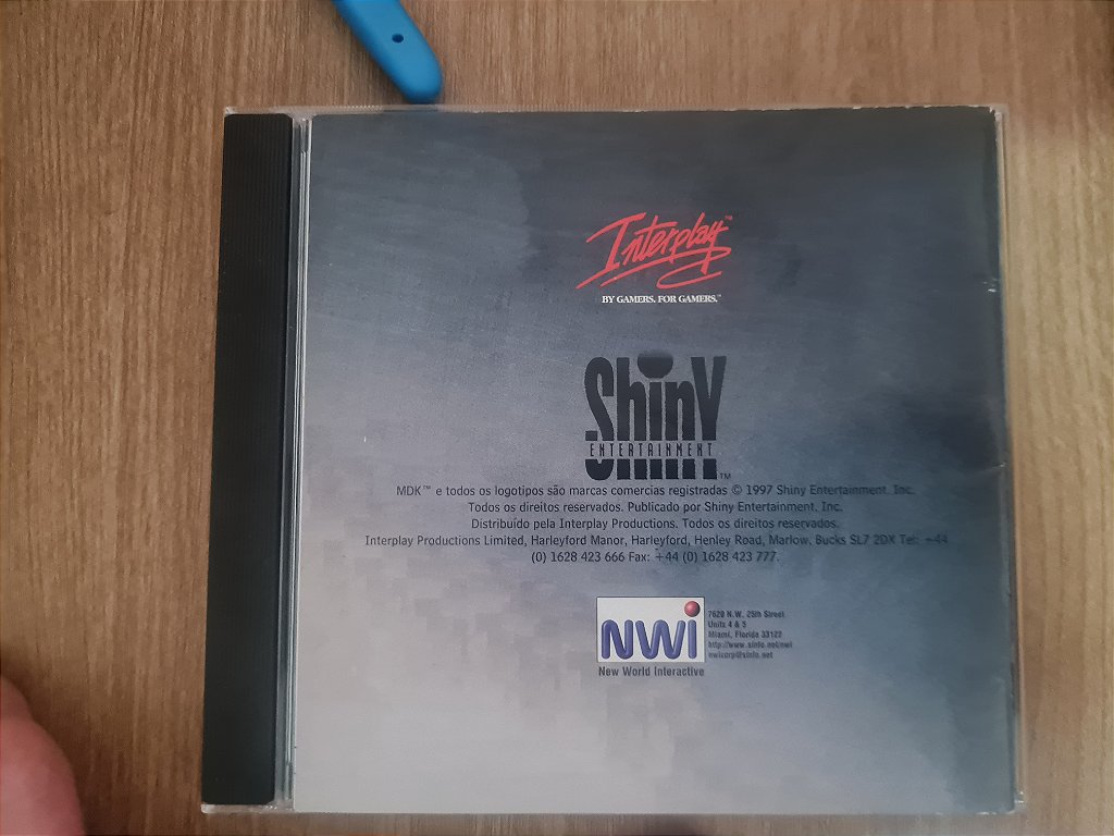 Jogo PC CD MDK Interplay com manual Original – imagem 3