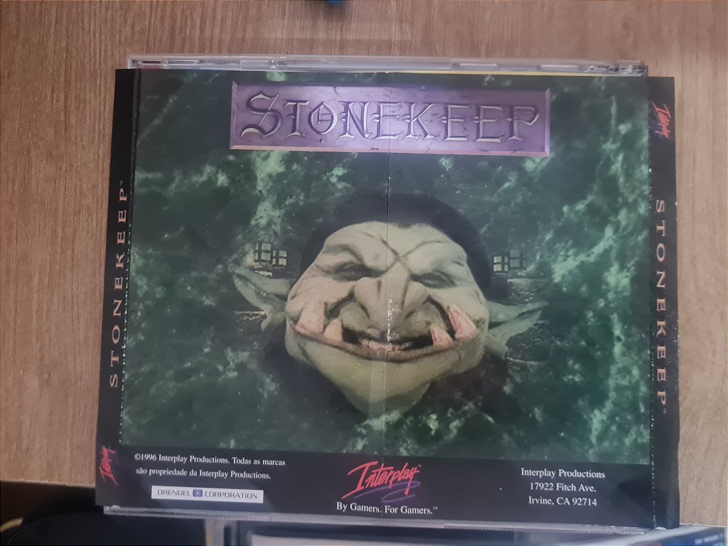 Jogo PC CD Stone keep Interplay com manual Original – imagem 3