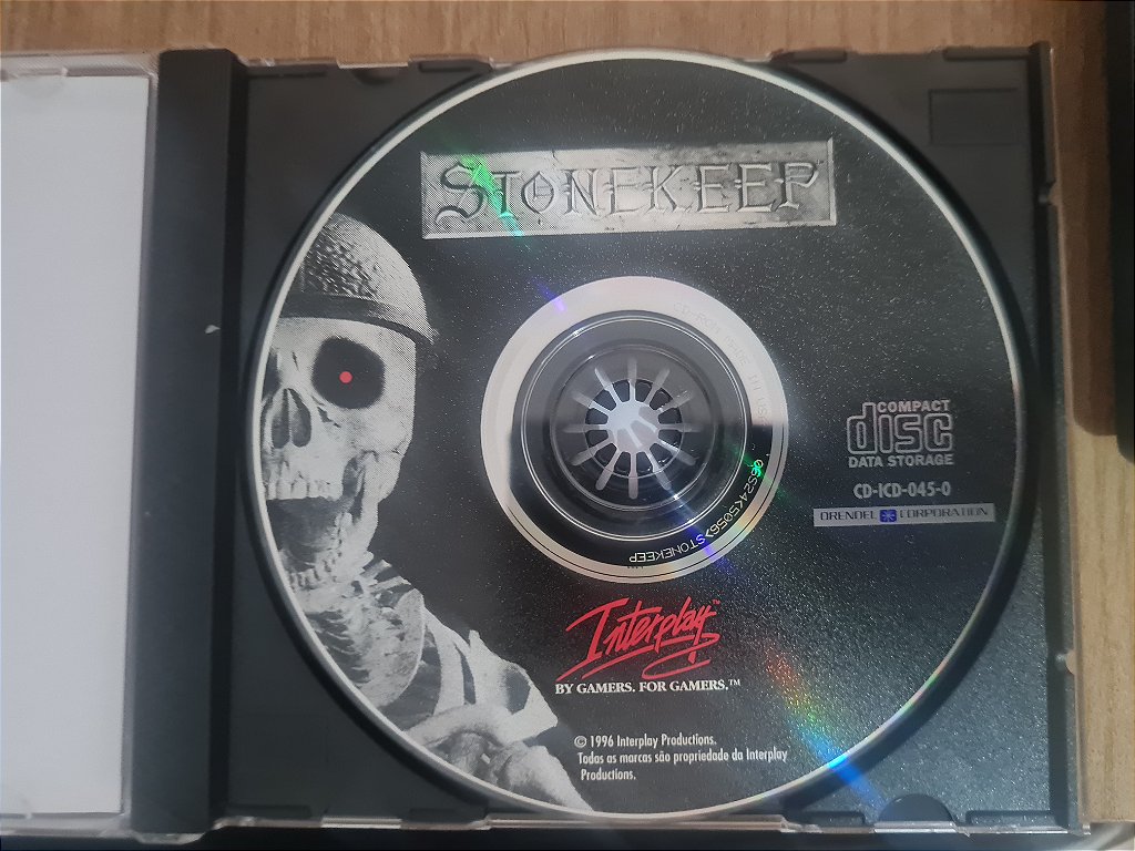 Jogo PC CD Stone keep Interplay com manual Original – imagem 4