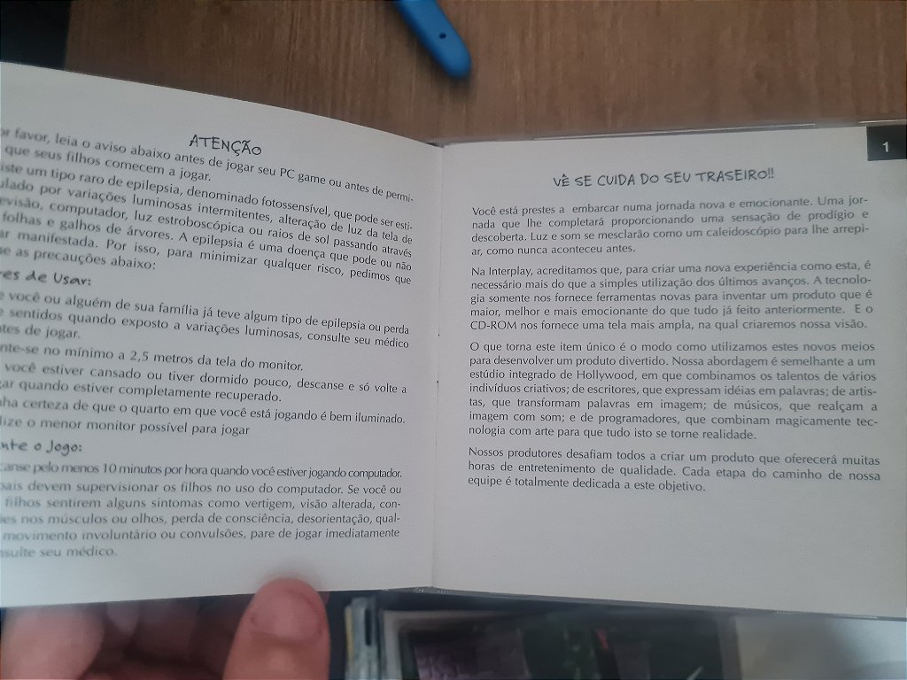 Jogo PC CD Redneck Rampage Tec Toy com manual Original – imagem 2