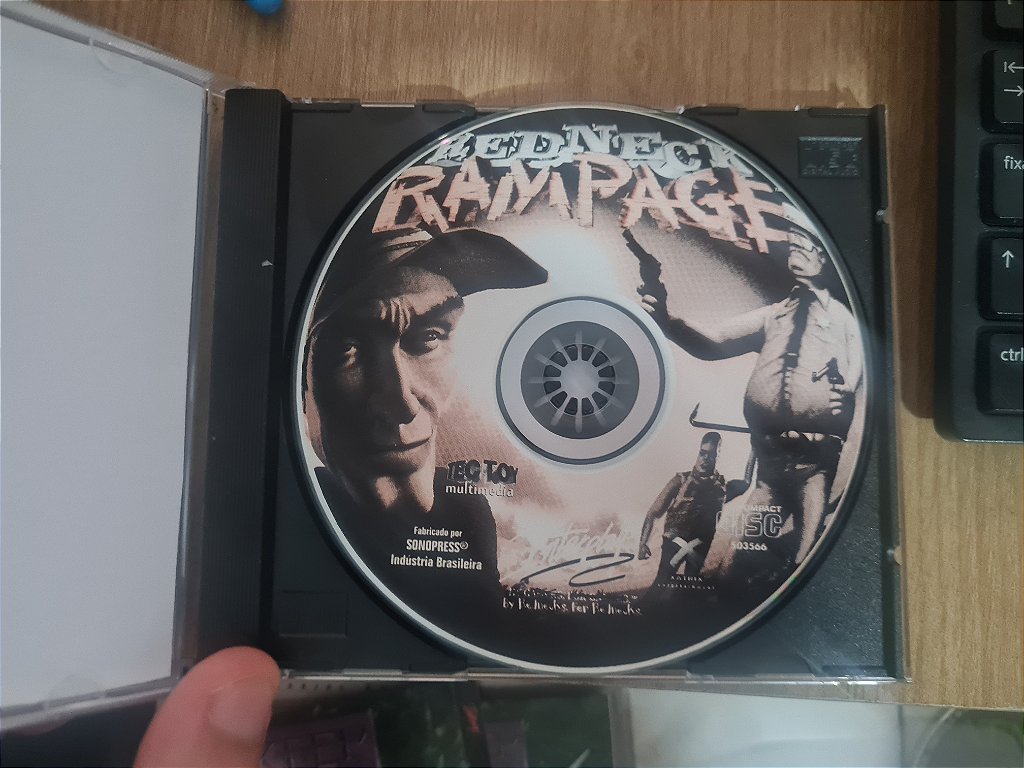 Jogo PC CD Redneck Rampage Tec Toy com manual Original – imagem 4