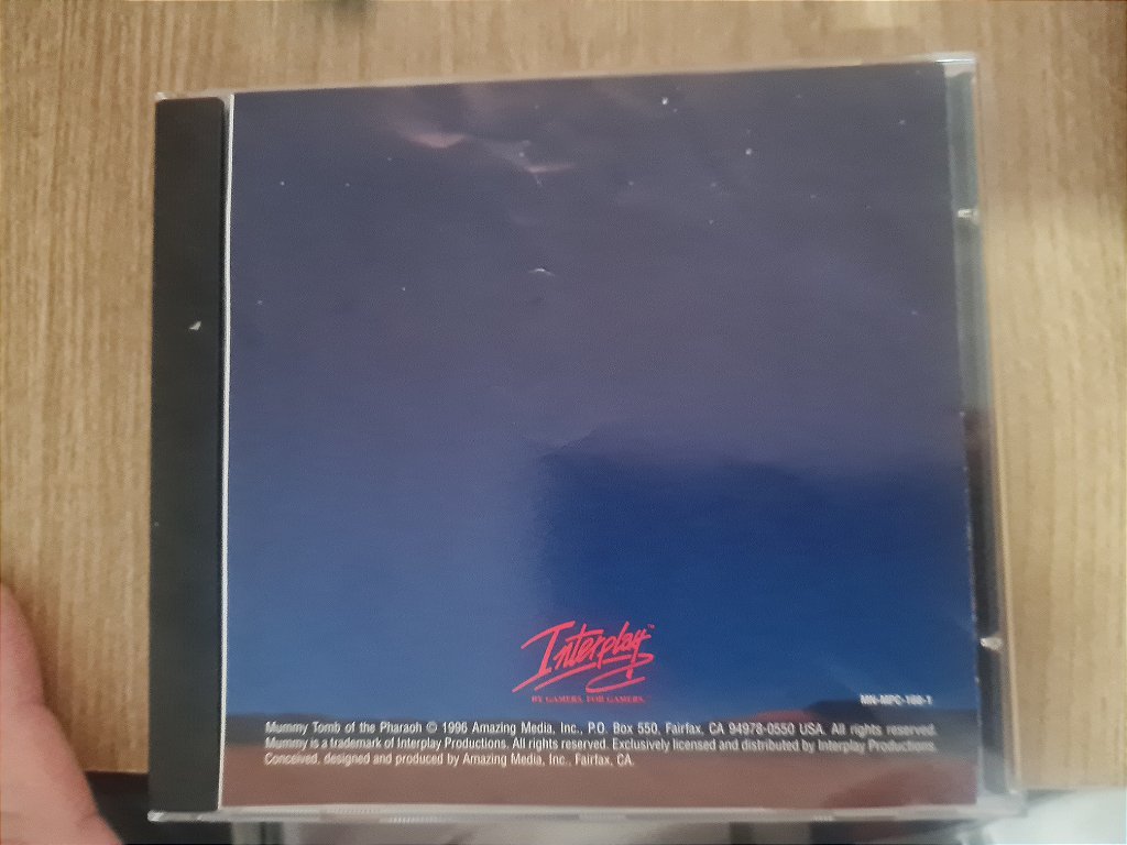 Jogo PC CD Mummy The Tomb of Pharaoh Original – imagem 2