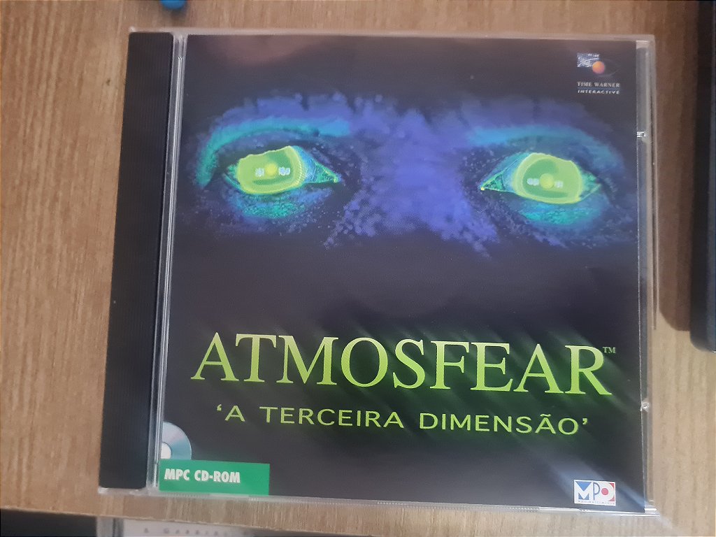 Jogo PC CD Atmosfear com CD de Audio Original