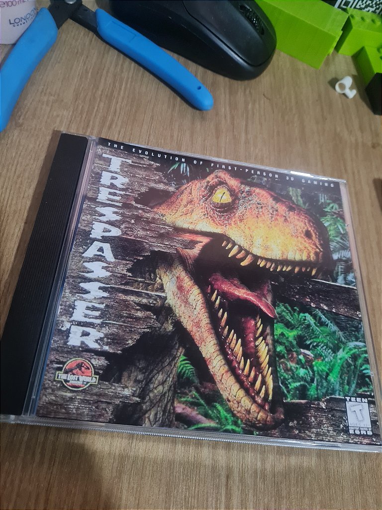 Jogo PC CD Trespasser Jurassic Park Original