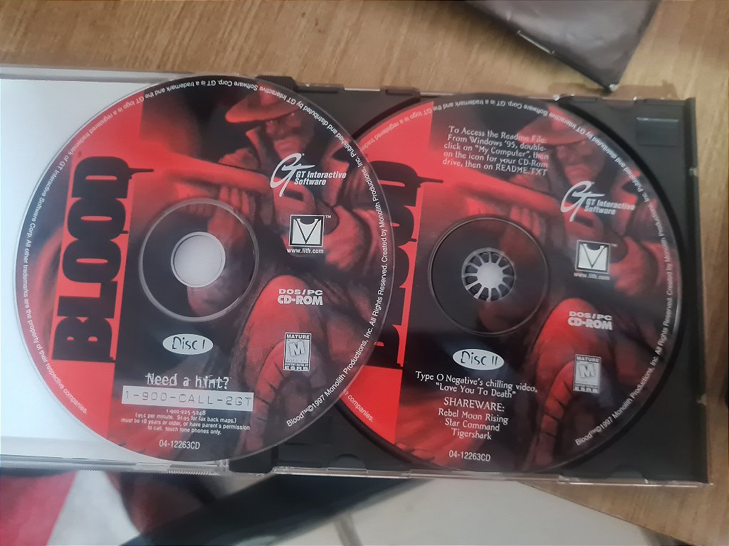 Jogo PC CD Blood Spill some Tec toy Original – imagem 2