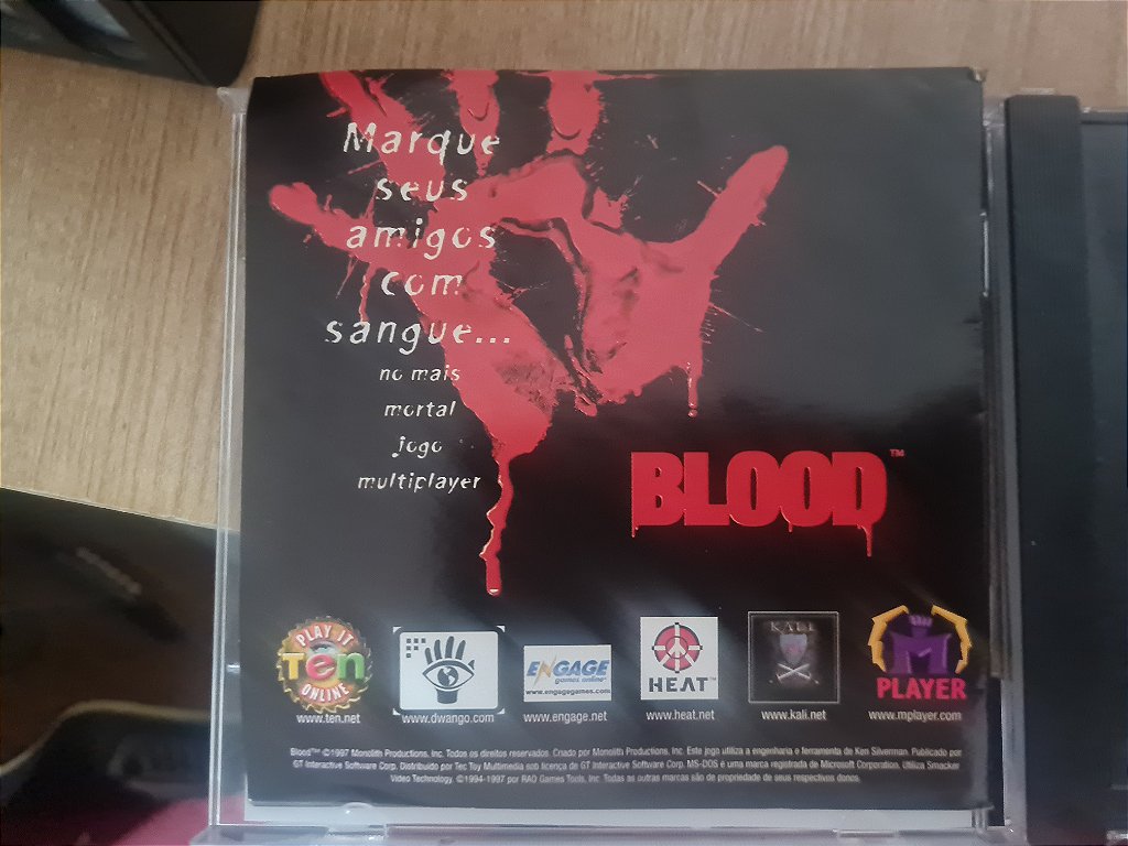 Jogo PC CD Blood Spill some Tec toy Original – imagem 3