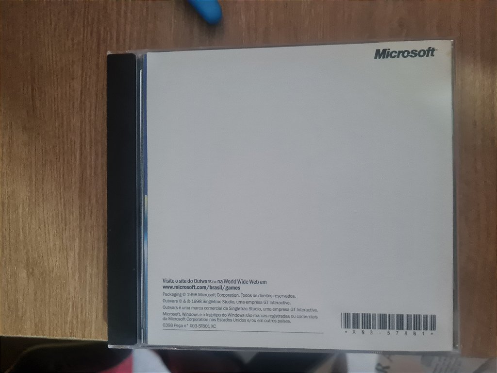 Jogo PC CD Outwars Microsoft com Manual Original – imagem 3