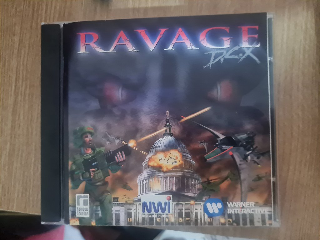 Jogo PC CD Ravage DCX com Manual Original