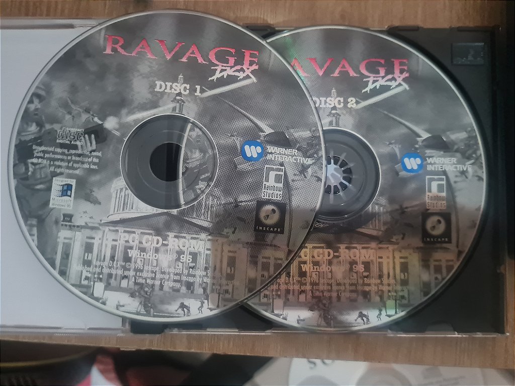 Jogo PC CD Ravage DCX com Manual Original – imagem 3