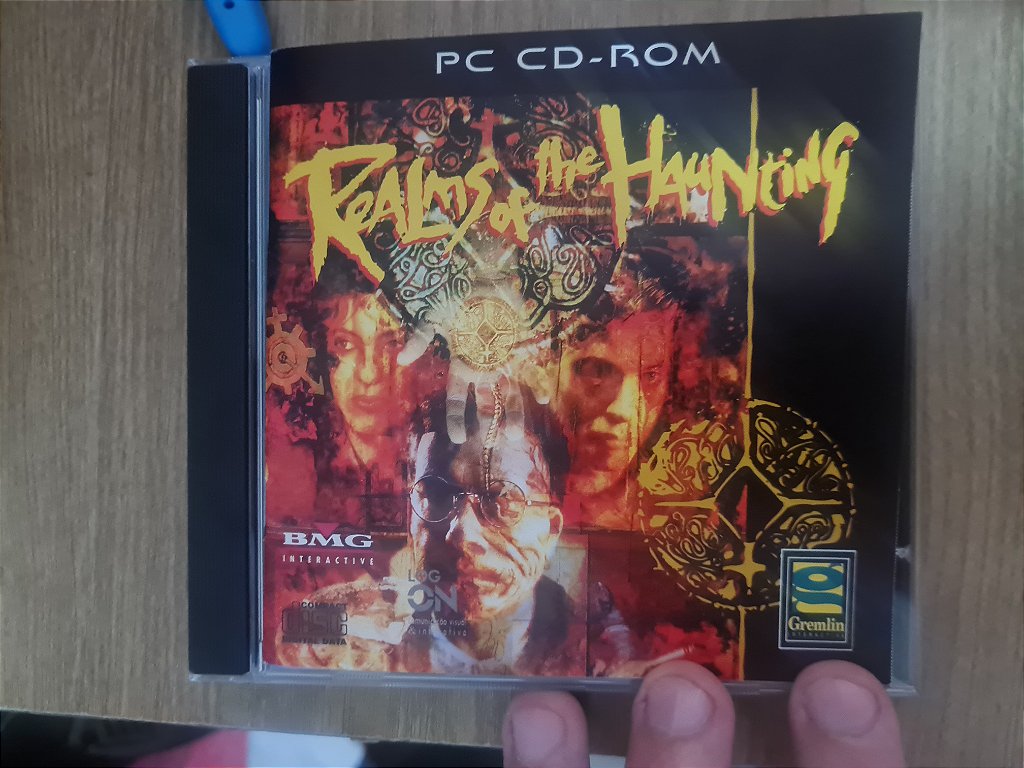 Jogo PC CD Realms of the haunting com manual Original