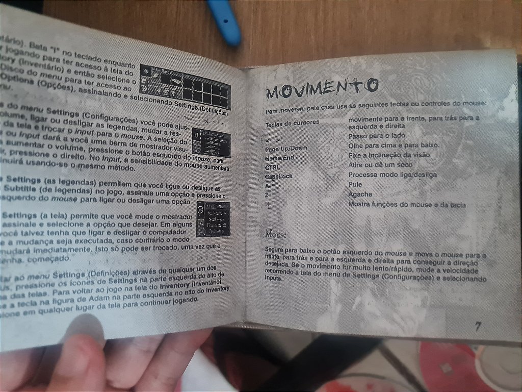 Jogo PC CD Realms of the haunting com manual Original – imagem 2