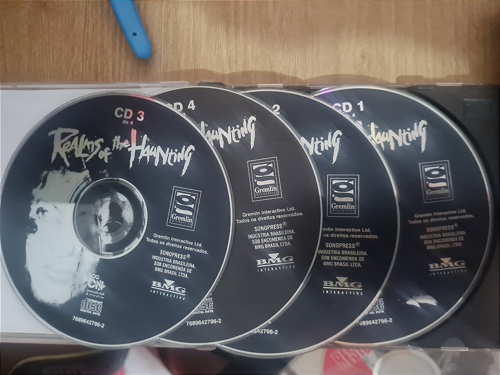 Jogo PC CD Realms of the haunting com manual Original – imagem 4