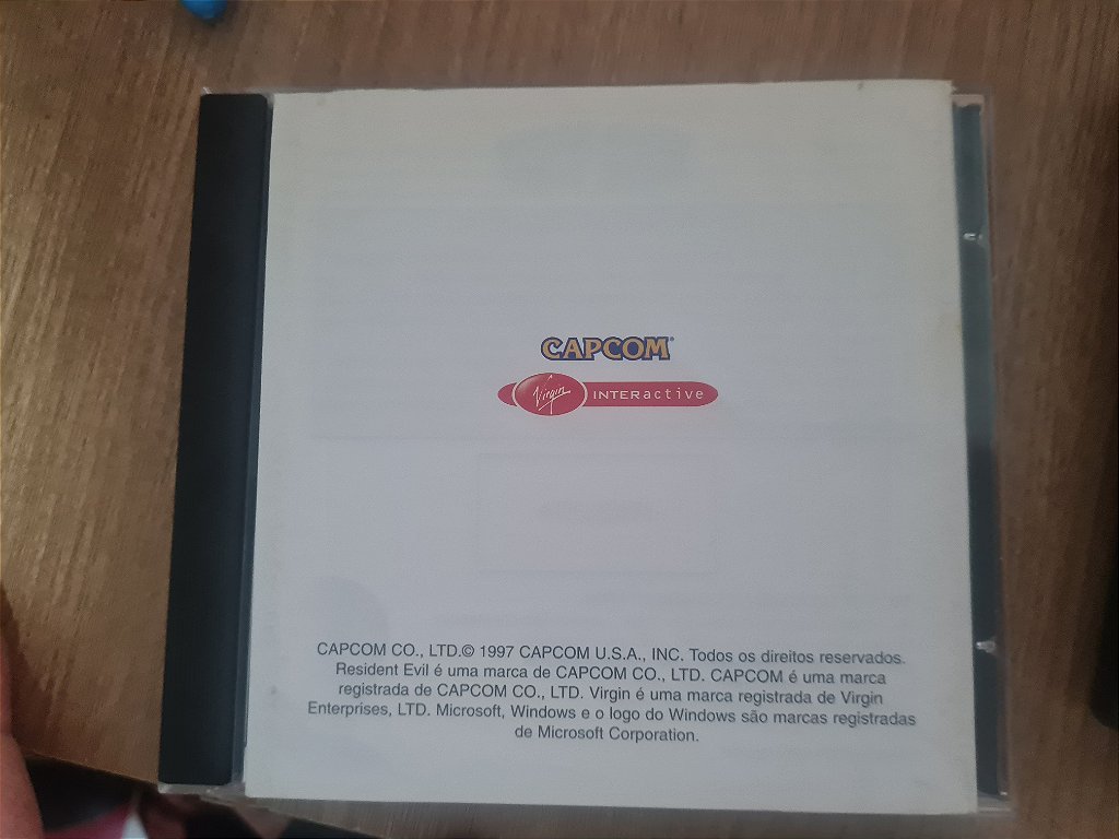 Jogo PC CD Resident Evil Tectoy Capcom com manual Original – imagem 3