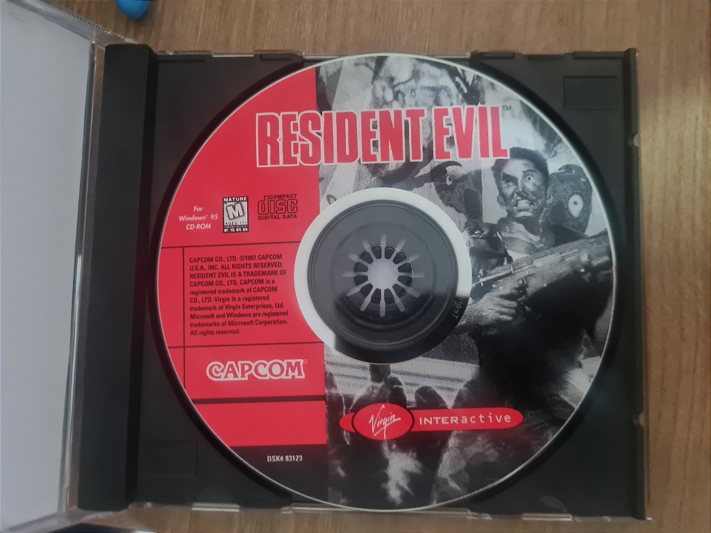 Jogo PC CD Resident Evil Tectoy Capcom com manual Original – imagem 4