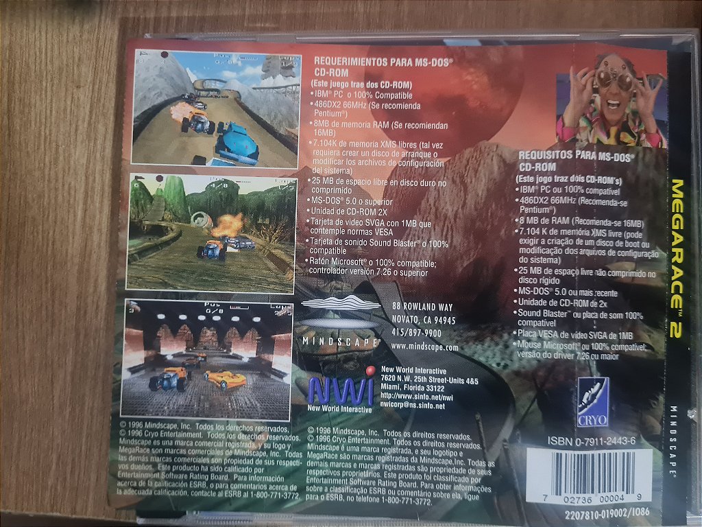 Jogo PC Megarace 2 Original – imagem 3
