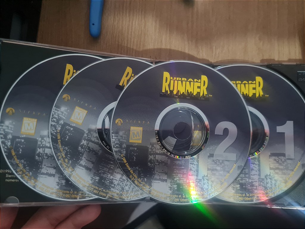 Jogo PC CD Urban Runner Com Manual Brasoft Original – imagem 3