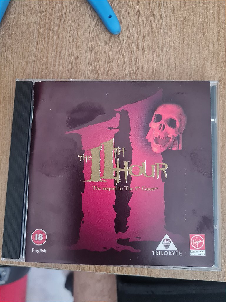 Jogo PC CD The 11th Hour Com Manual Original