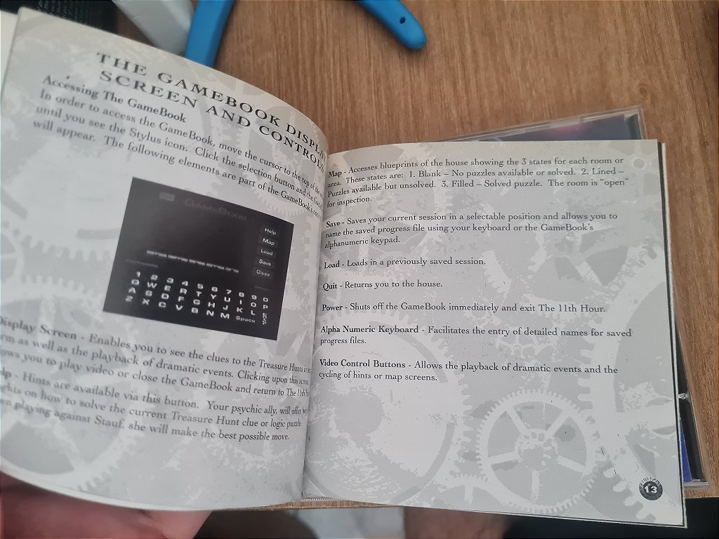 Jogo PC CD The 11th Hour Com Manual Original – imagem 2