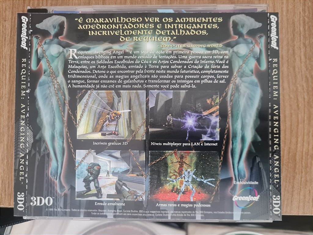Jogo PC CD Requiem Avenging Angel Grennleaf Original – imagem 2