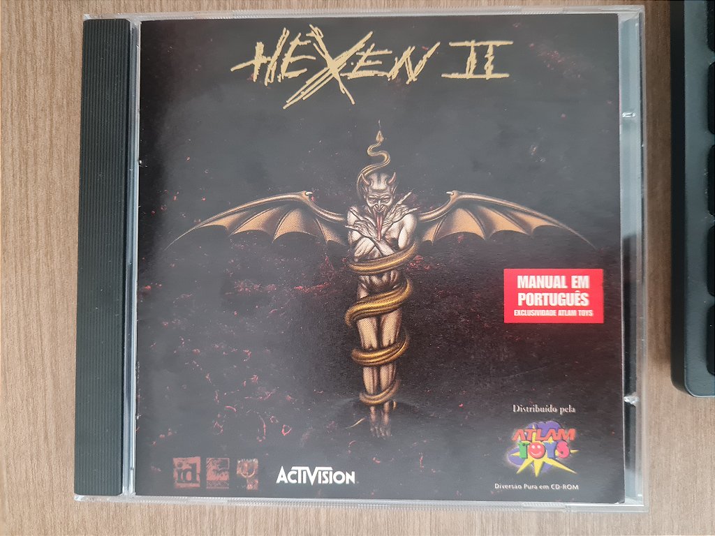 Jogo PC CD Hexen 2 Atlam Toys Original