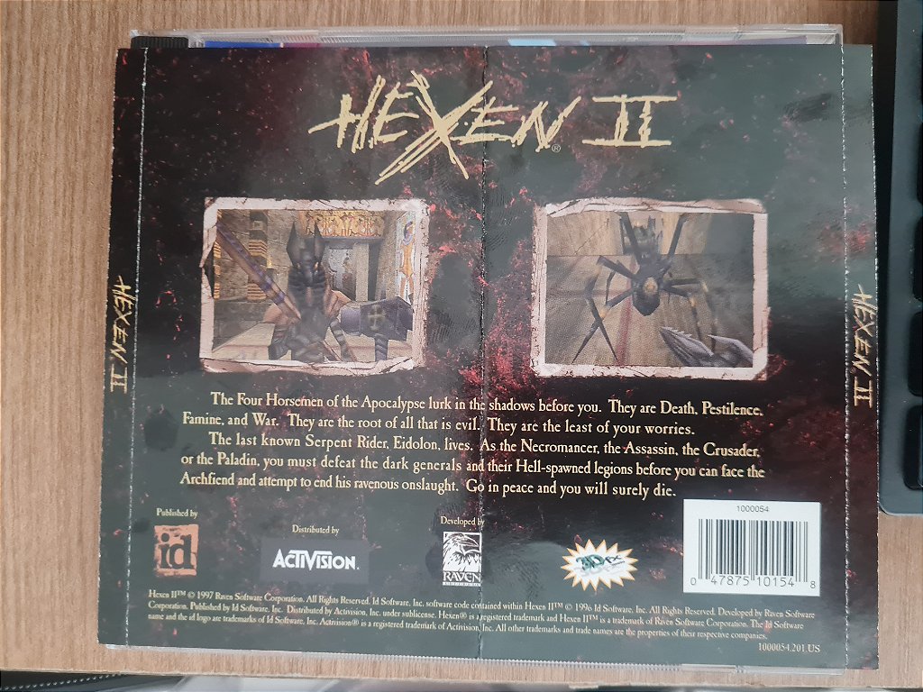 Jogo PC CD Hexen 2 Atlam Toys Original – imagem 3