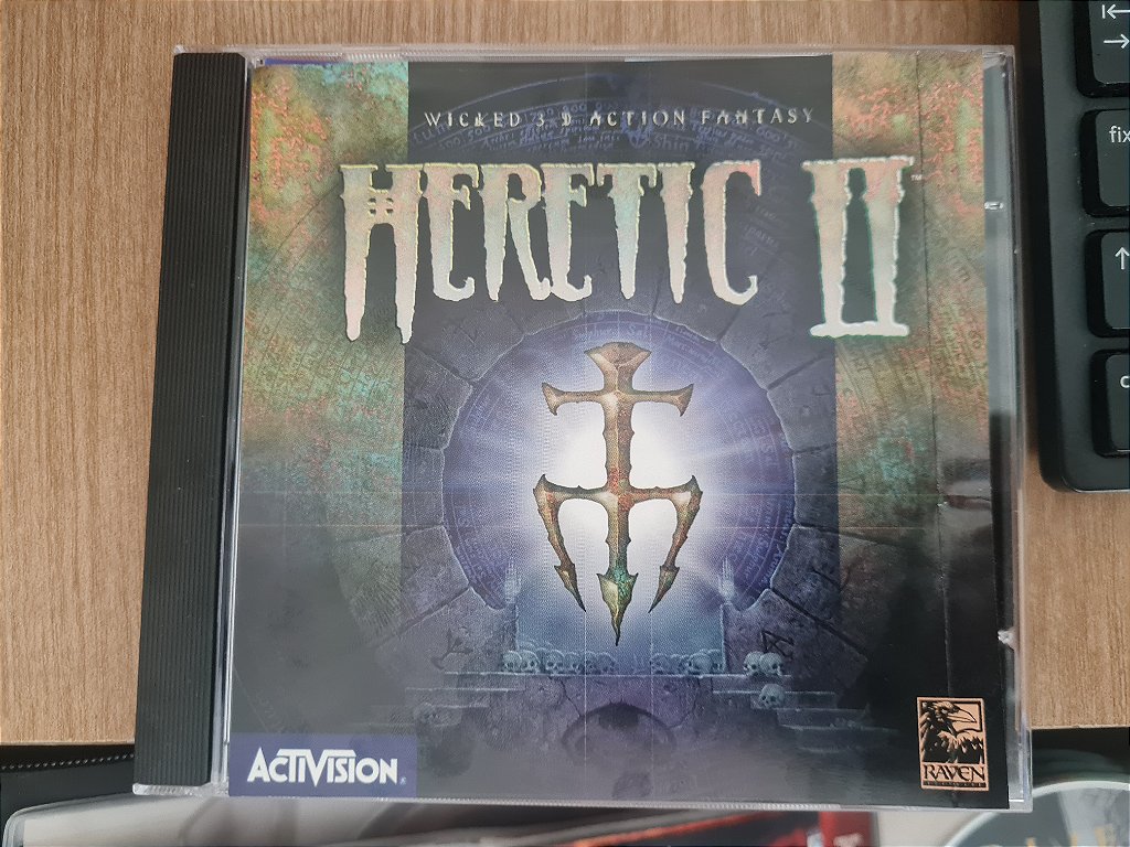 Jogo PC CD Heretic 2 II Br Original