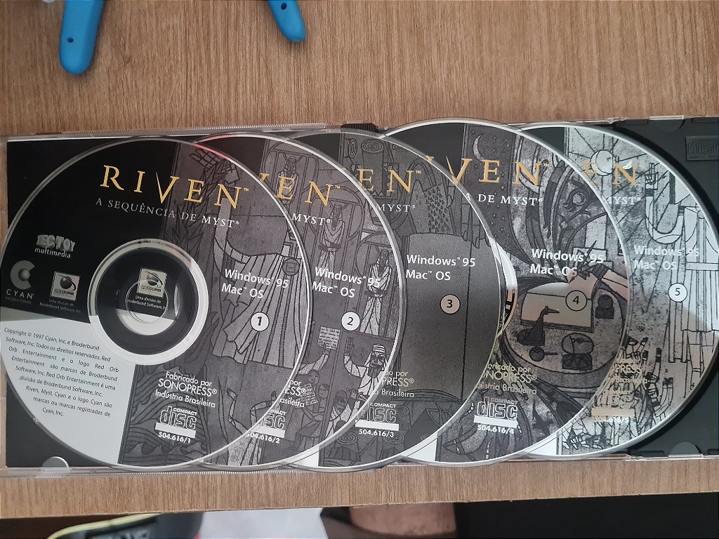 Jogo PC CD Riven 2 Com Manual Br Original – imagem 2