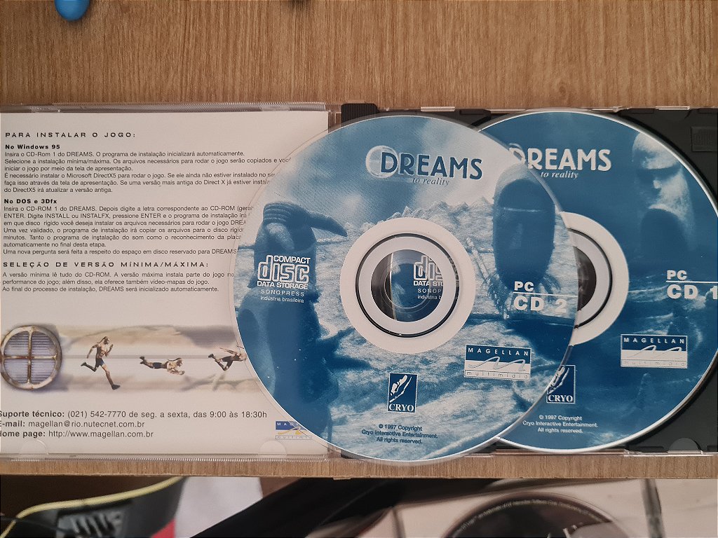 Jogo PC CD Dreams to reality Original – imagem 2