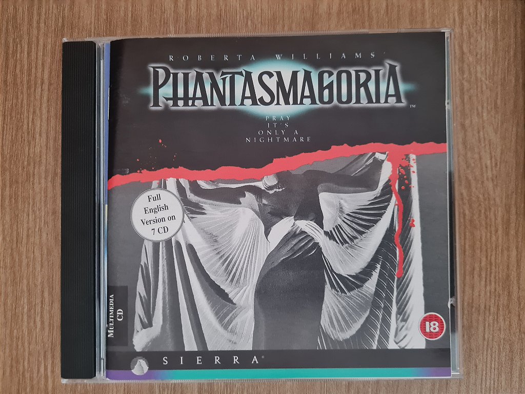 Jogo PC CD Phantamasgoria Com Manual 7cds Original