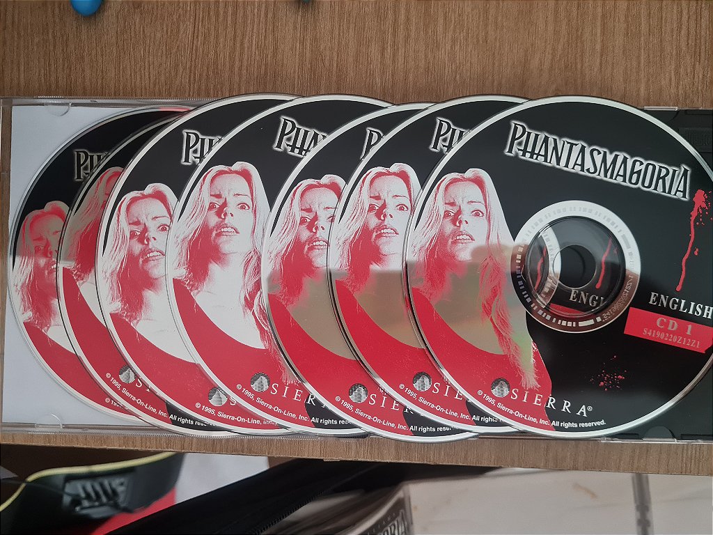Jogo PC CD Phantamasgoria Com Manual 7cds Original – imagem 4