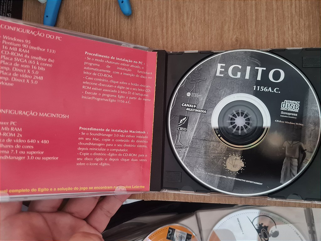 Jogo PC CD 1159 ac EGITO Br Original – imagem 2