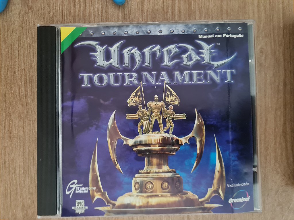 Jogo PC CD Unreal Tornament Greenleaf Br Original