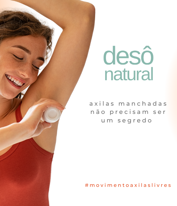 Axilas escuras e manchadas — soluções naturais