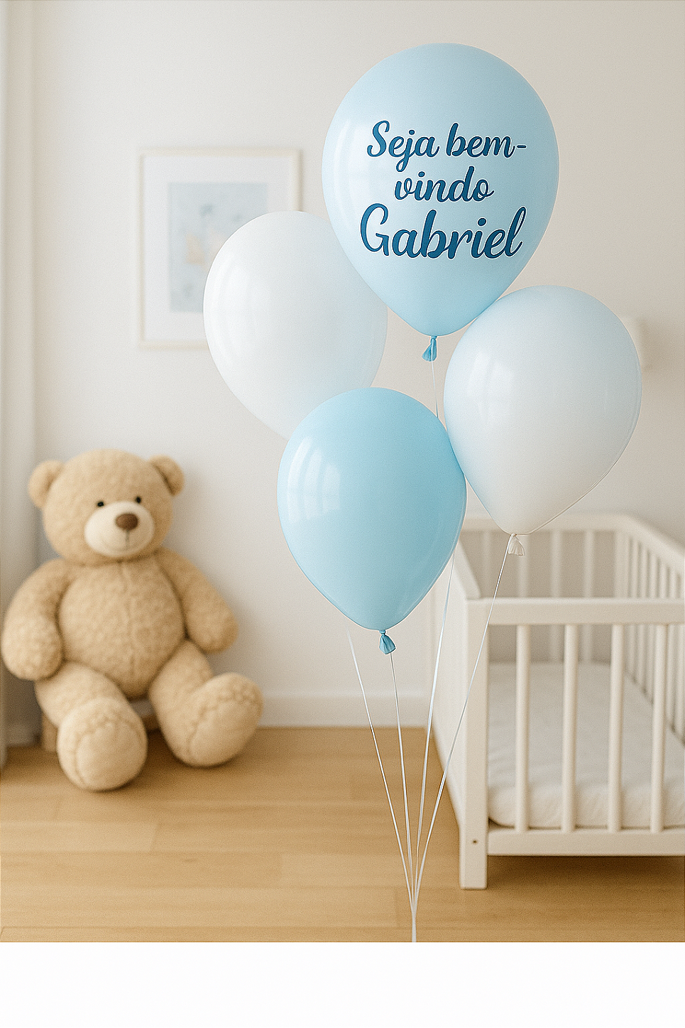 Balão Seja Bem-Vindo Gabriel