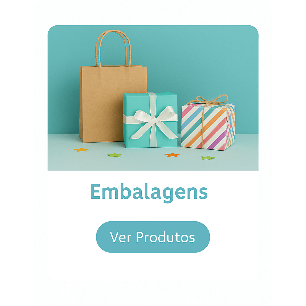 Embalagens para festa